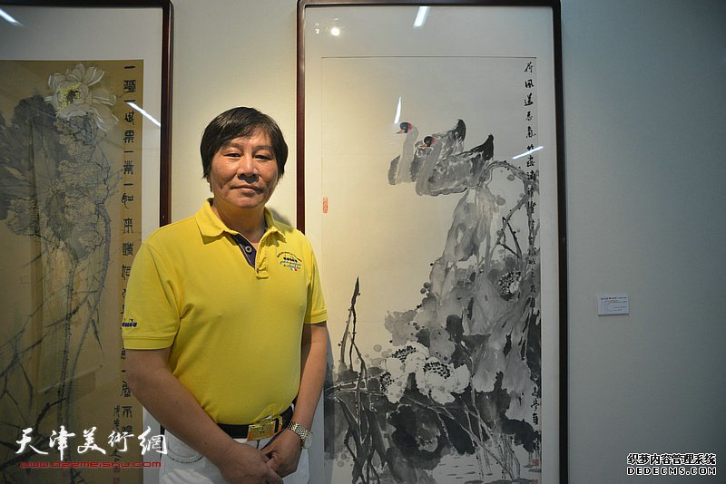 河西区庆“七一”书画展