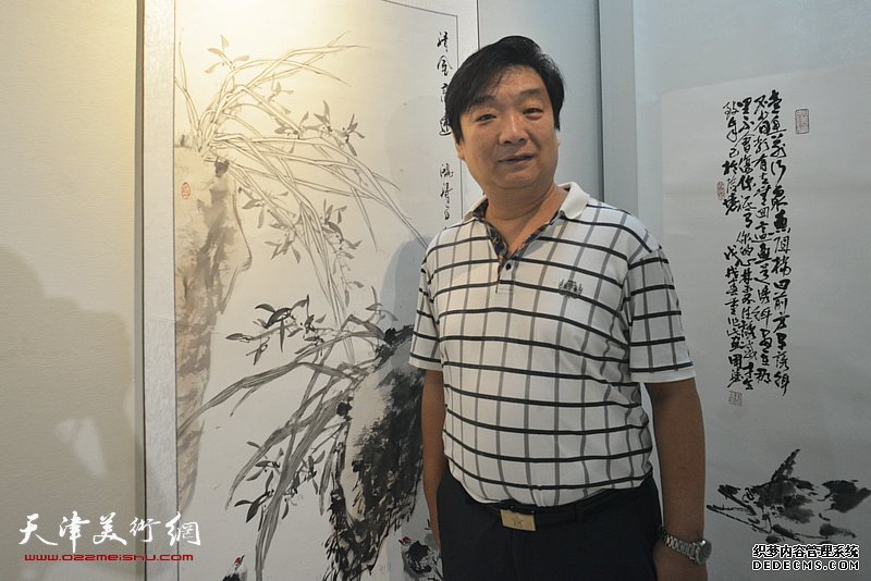 河西区庆“七一”书画展