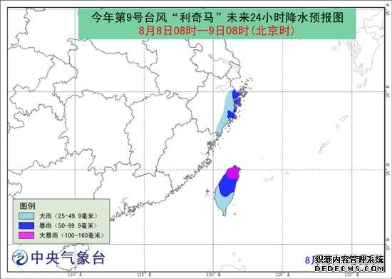 预警！今年第9号台风利奇马加强为超强台风