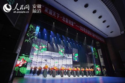 肥东县第八届中华经典诵读展演活动精彩上演