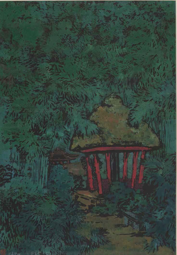 至柔至坚,去“沈柔坚艺术回顾展”感受他的色