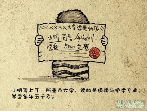 哲理漫画故事：两种人生，都是过了一辈子 ←