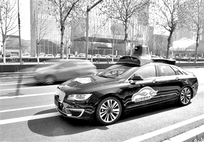 北京市自动驾驶测试车辆正式上路测试