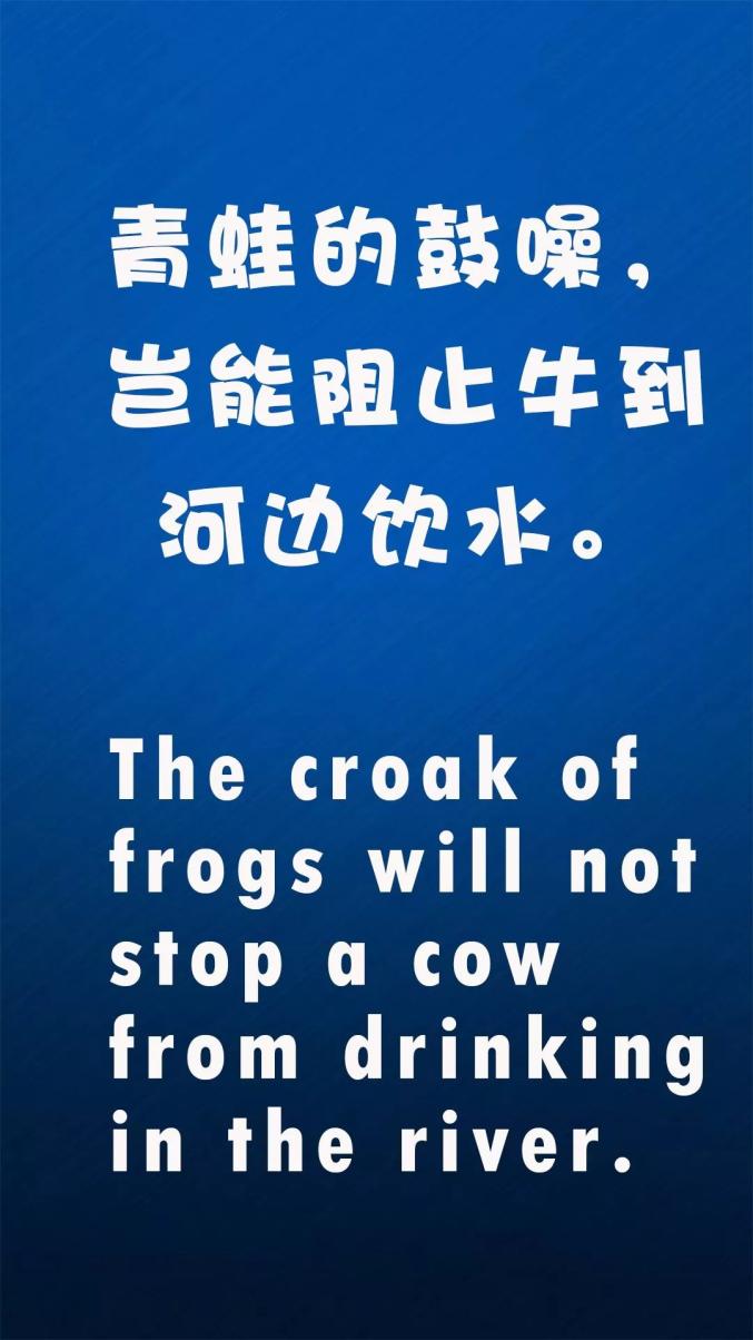 耿爽这句谚语火了,网友求英文!标准答案来了
